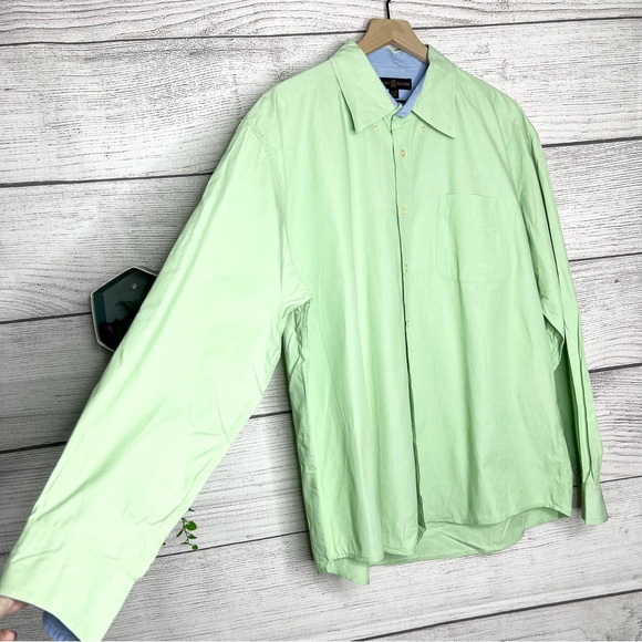 Tommy Hilfiger Golf Green Casual Button Down Shirt Men’s Size XXL - Picture 2 of 9
